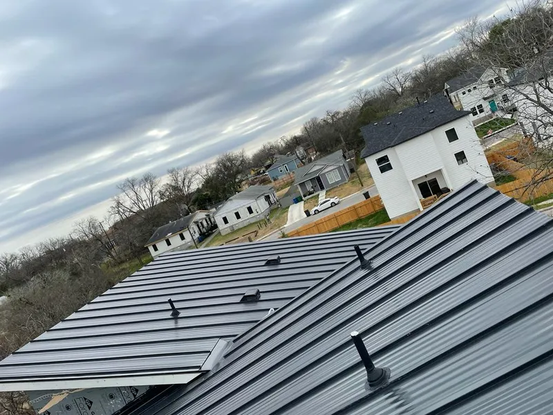 Standing seam metal roof panels with vents for Skylight Repair in South Laurel